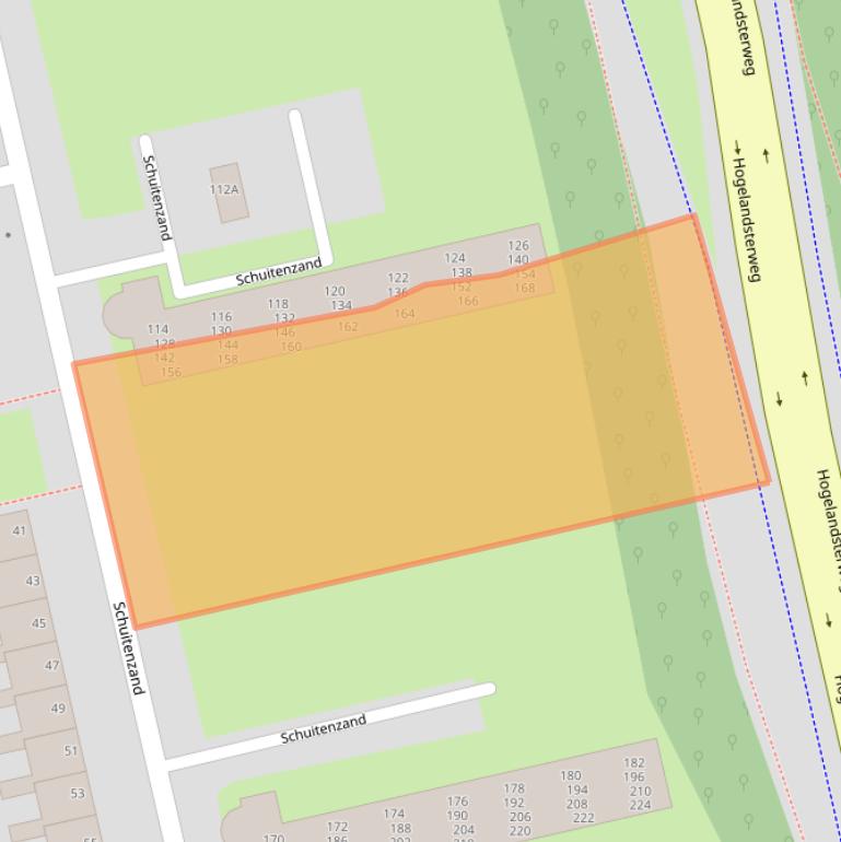 Kaart van postcodegebied 9931AK.