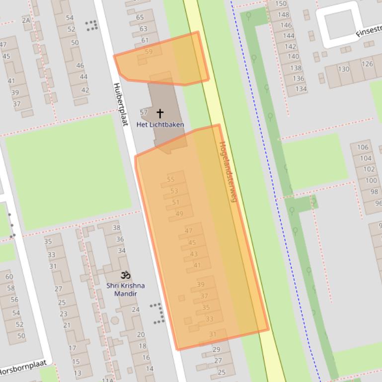 Kaart van postcodegebied 9931CB.