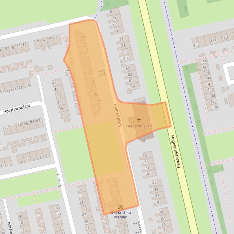 Kaart van postcodegebied 9931CE.