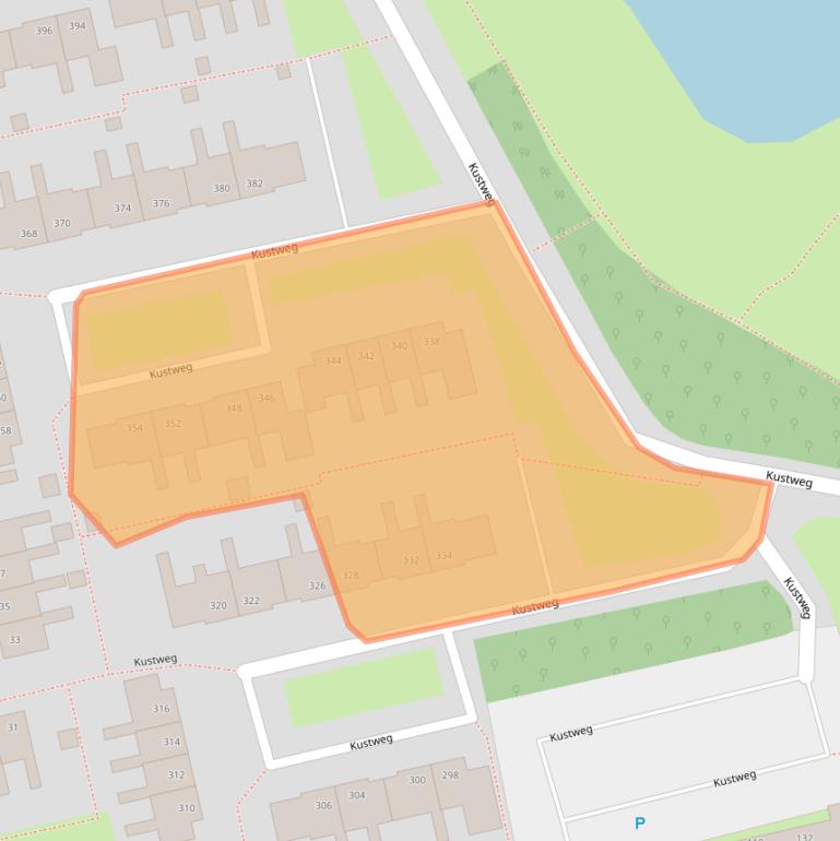 Kaart van postcodegebied 9933BR.
