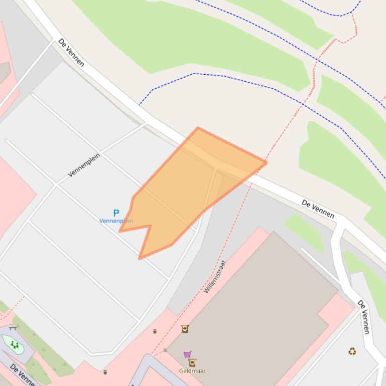 Kaart van postcodegebied 9934AG.