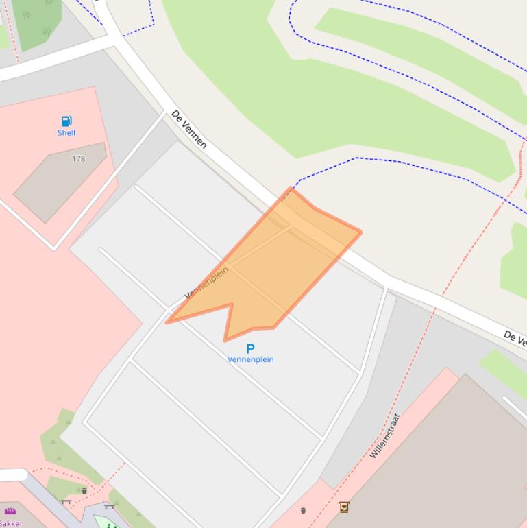 Kaart van postcodegebied 9934AH.