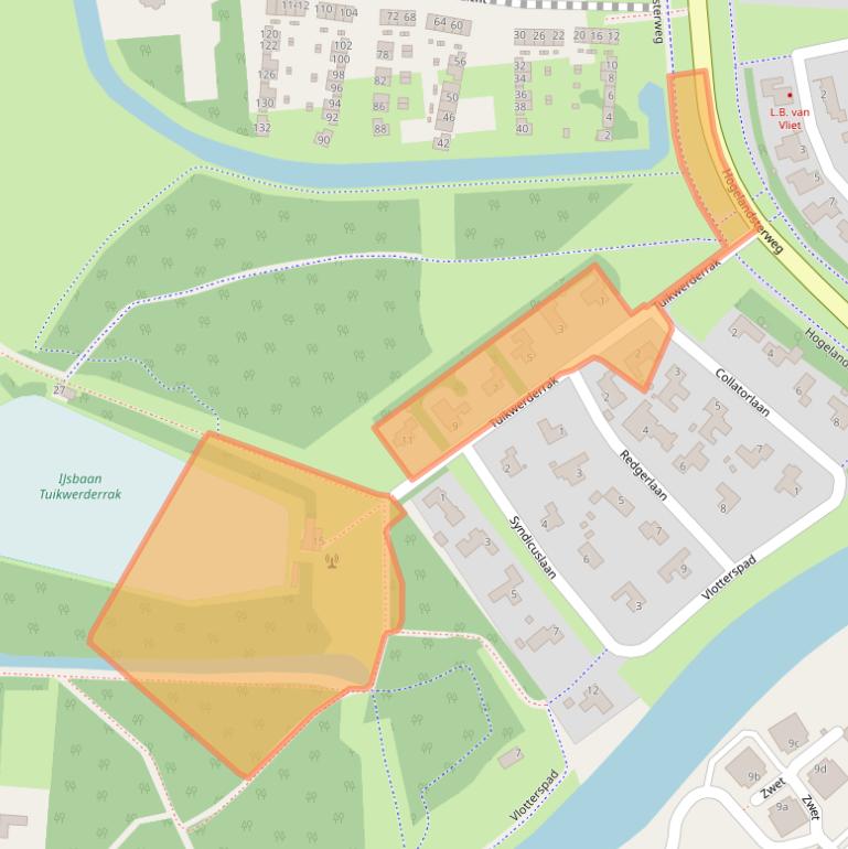 Kaart van postcodegebied 9934PP.