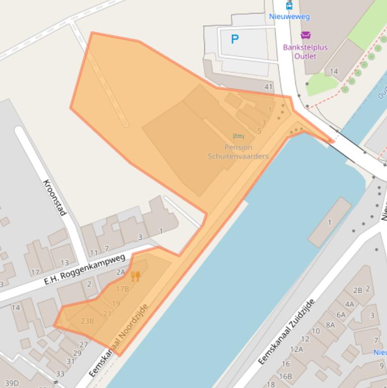 Kaart van postcodegebied 9934RD.