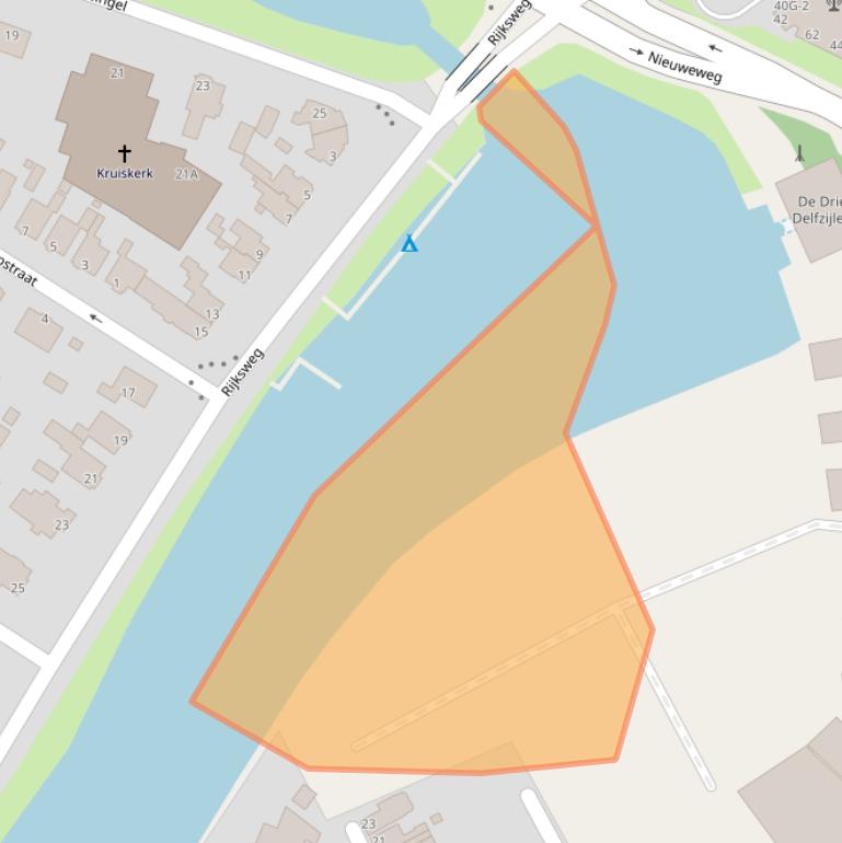 Kaart van postcodegebied 9934RL.