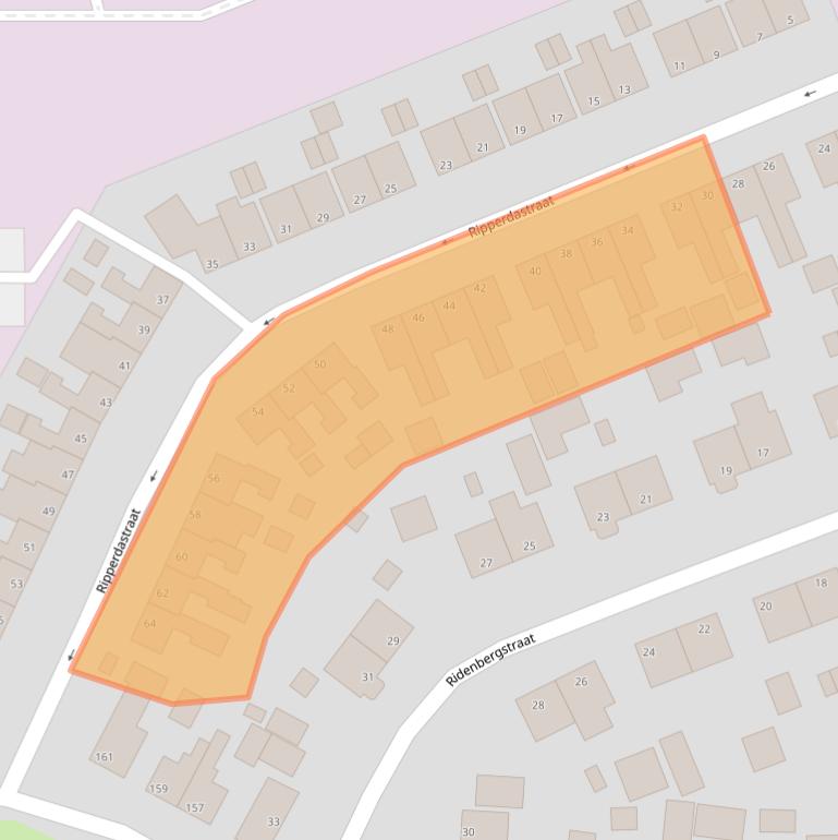 Kaart van postcodegebied 9936BD.