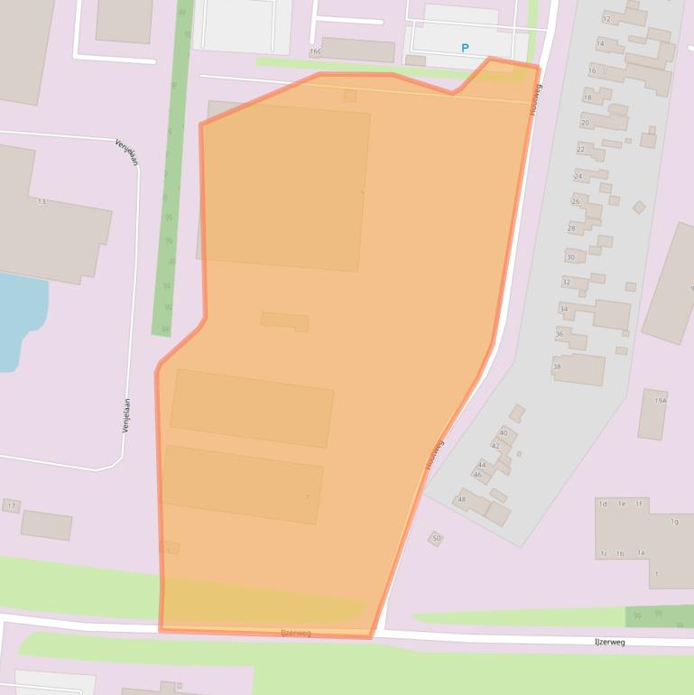 Kaart van postcodegebied 9936BT.