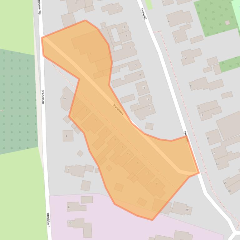 Kaart van postcodegebied 9936ES.