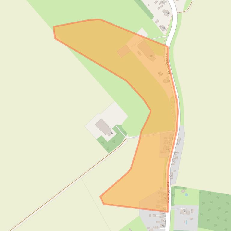 Kaart van postcodegebied 9943PC.