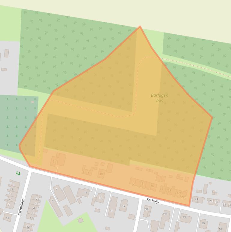 Kaart van postcodegebied 9943PH.
