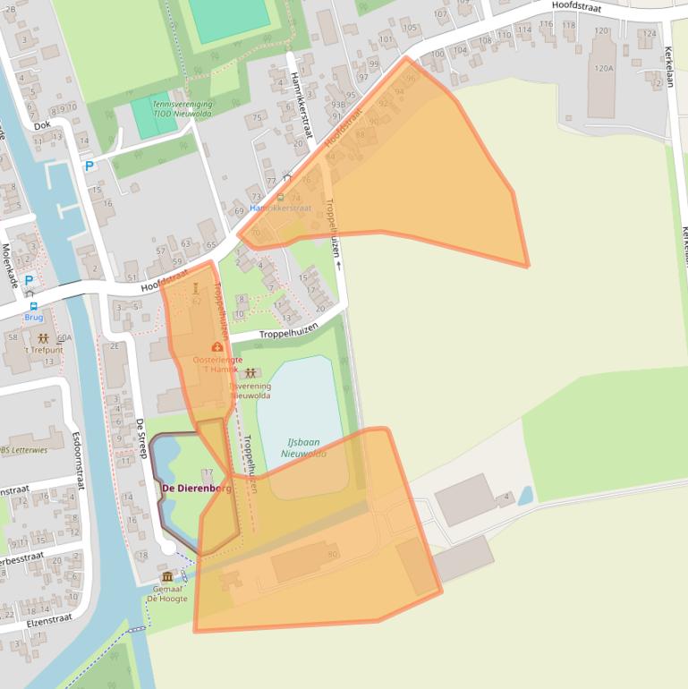 Kaart van postcodegebied 9944AH.