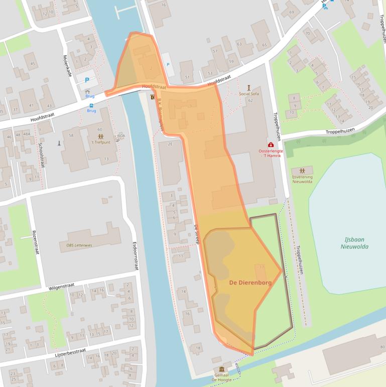 Kaart van postcodegebied 9944BN.