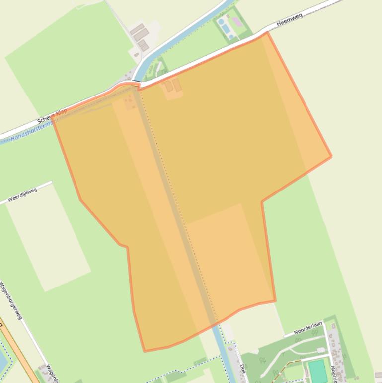 Kaart van postcodegebied 9944VB.