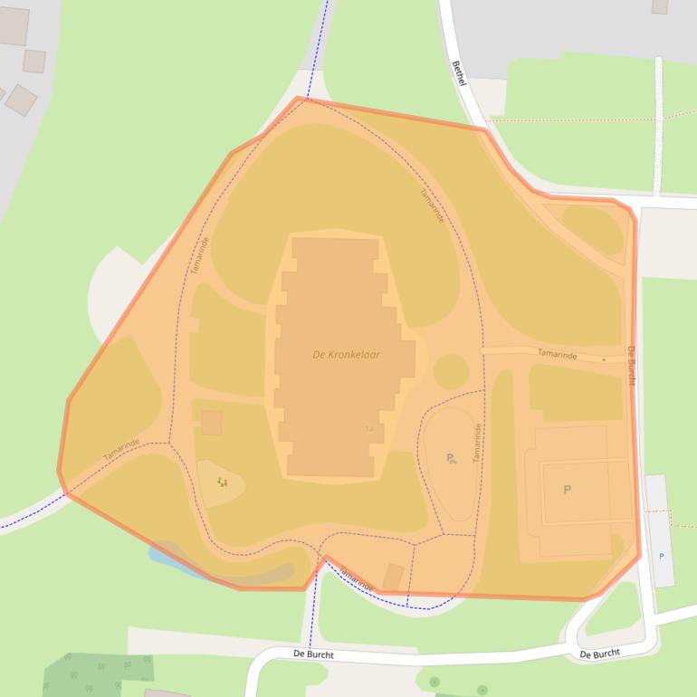 Kaart van postcodegebied 9945MA.