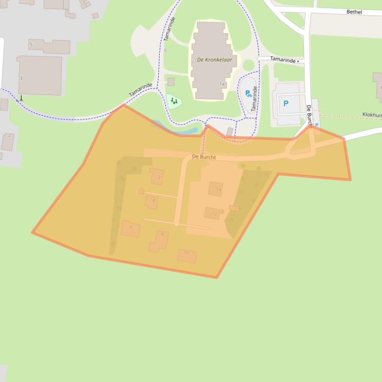 Kaart van postcodegebied 9945MC.