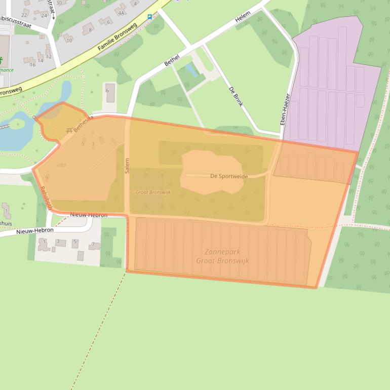 Kaart van postcodegebied 9945MG.