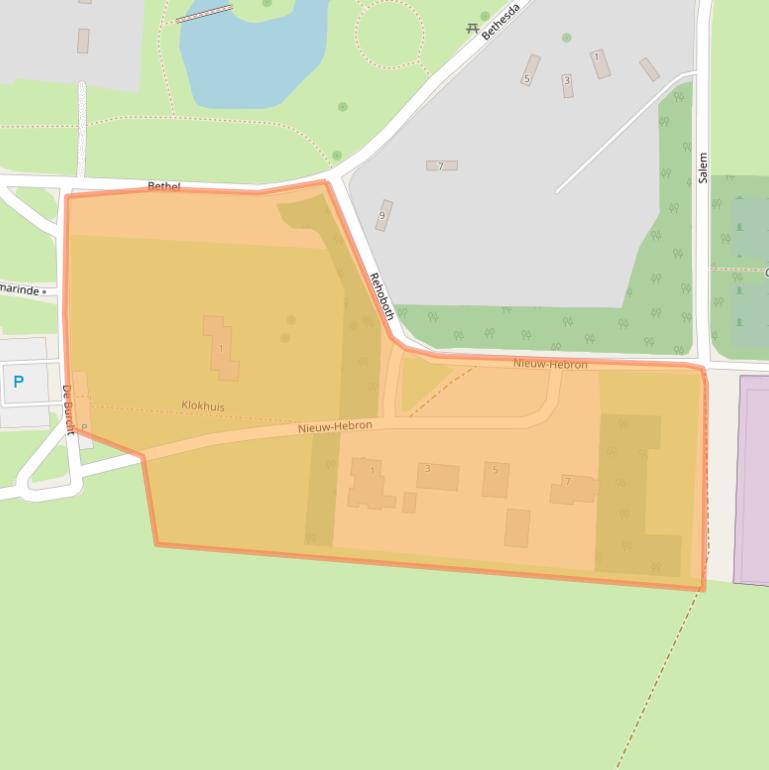 Kaart van postcodegebied 9945MH.