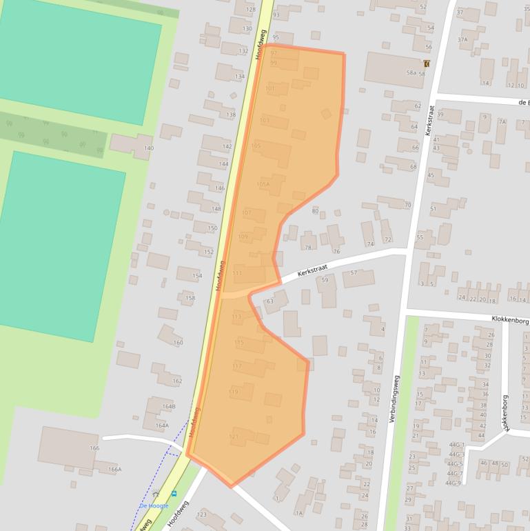 Kaart van postcodegebied 9945PD.