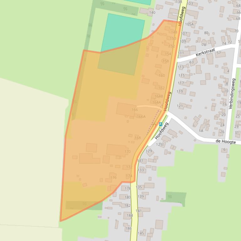 Kaart van postcodegebied 9945PL.