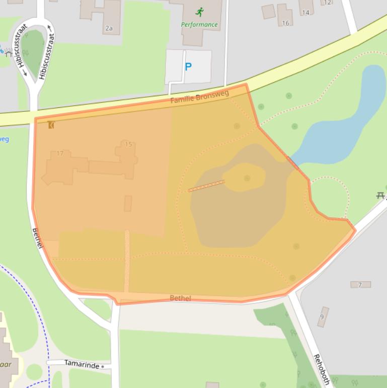 Kaart van postcodegebied 9945PN.