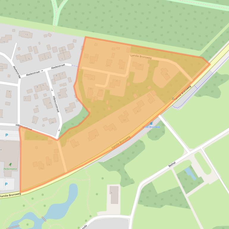 Kaart van postcodegebied 9945PR.