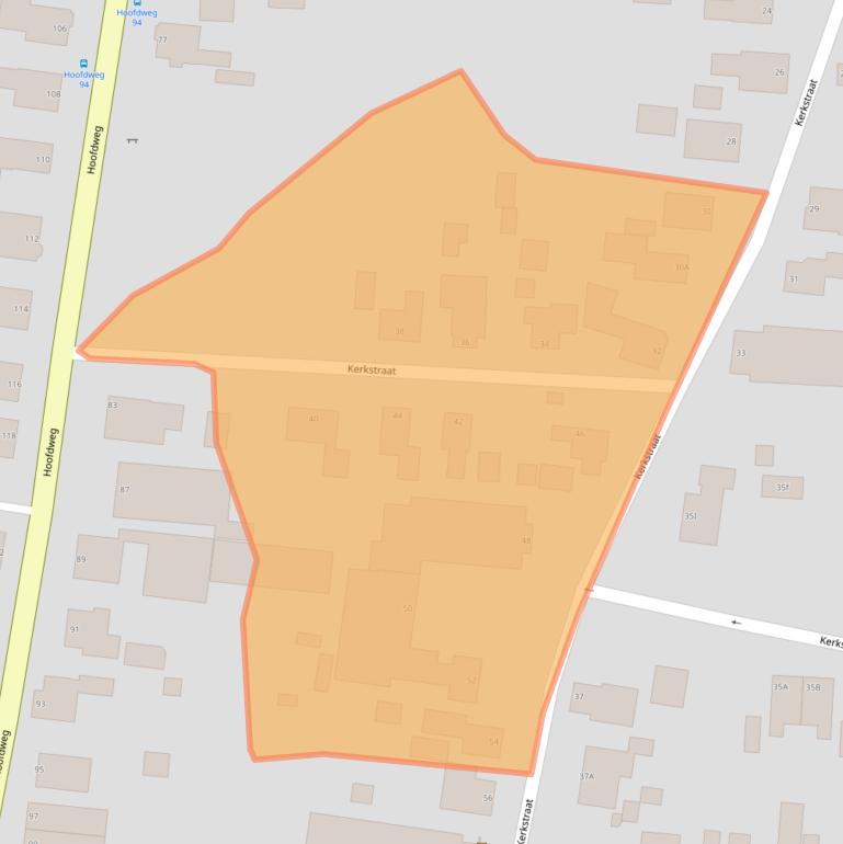 Kaart van postcodegebied 9945SG.