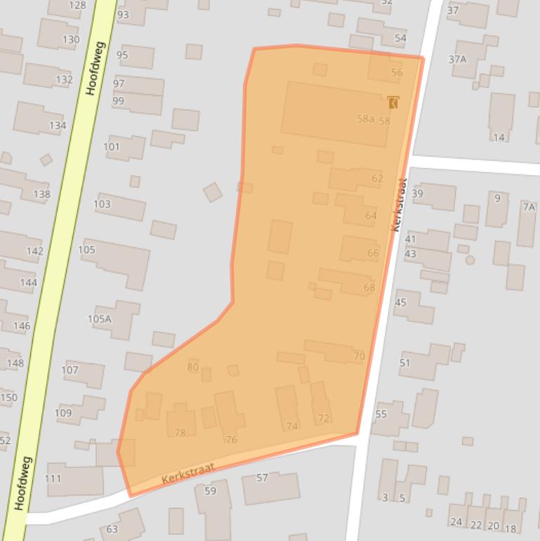 Kaart van postcodegebied 9945SH.