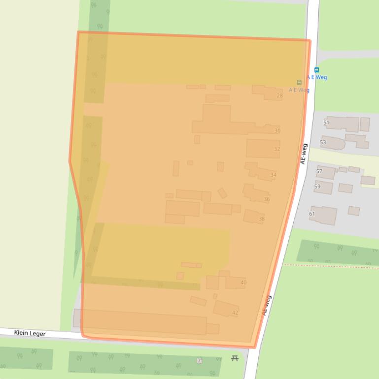 Kaart van postcodegebied 9946RL.