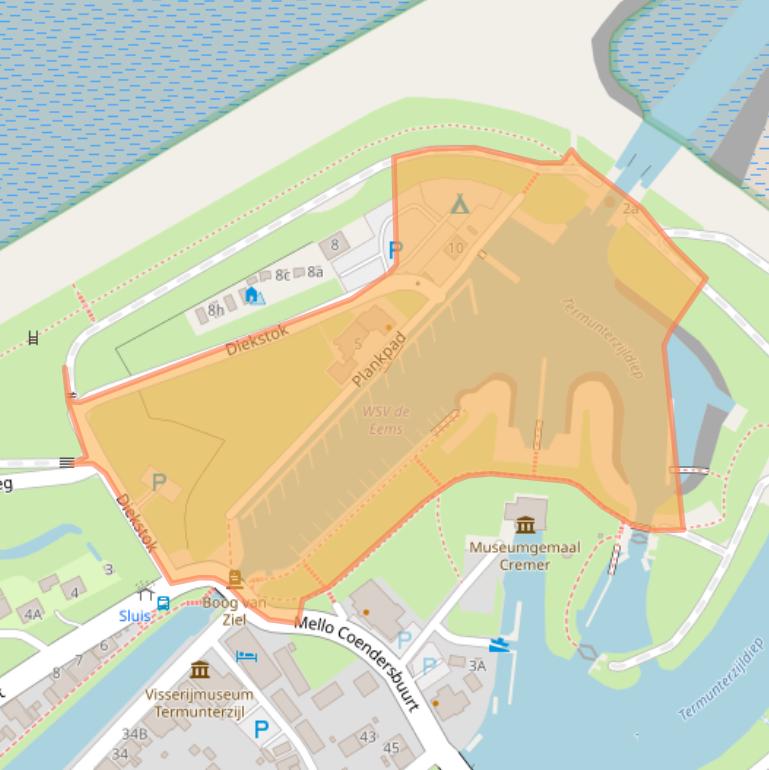 Kaart van postcodegebied 9948PK.