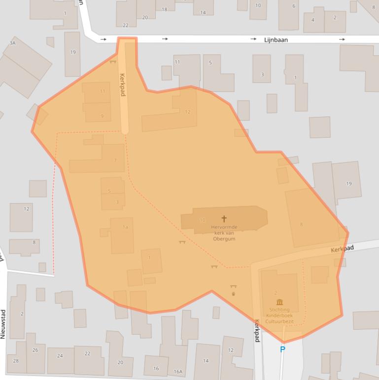 Kaart van postcodegebied 9951EP.