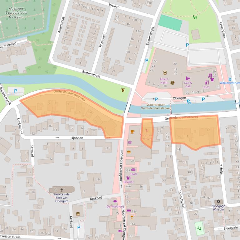 Kaart van postcodegebied 9951EV.