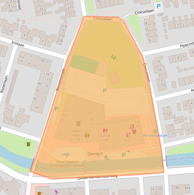 Kaart van postcodegebied 9951HL.