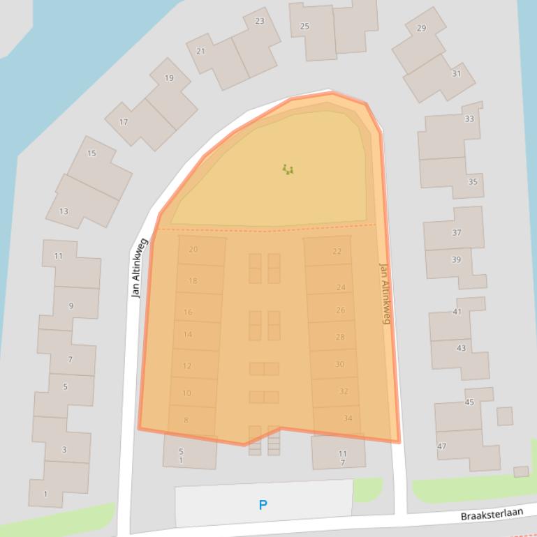 Kaart van postcodegebied 9951MG.