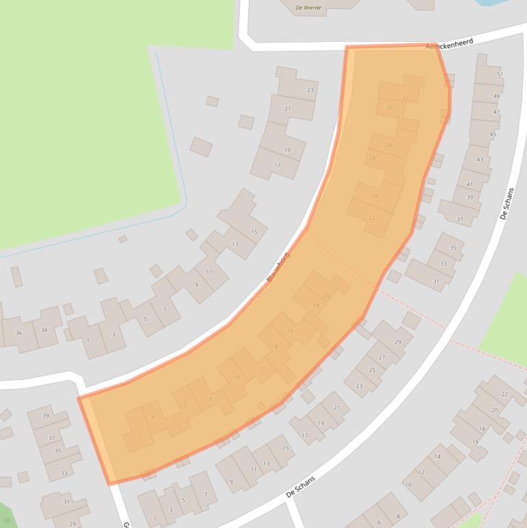 Kaart van postcodegebied 9951VL.