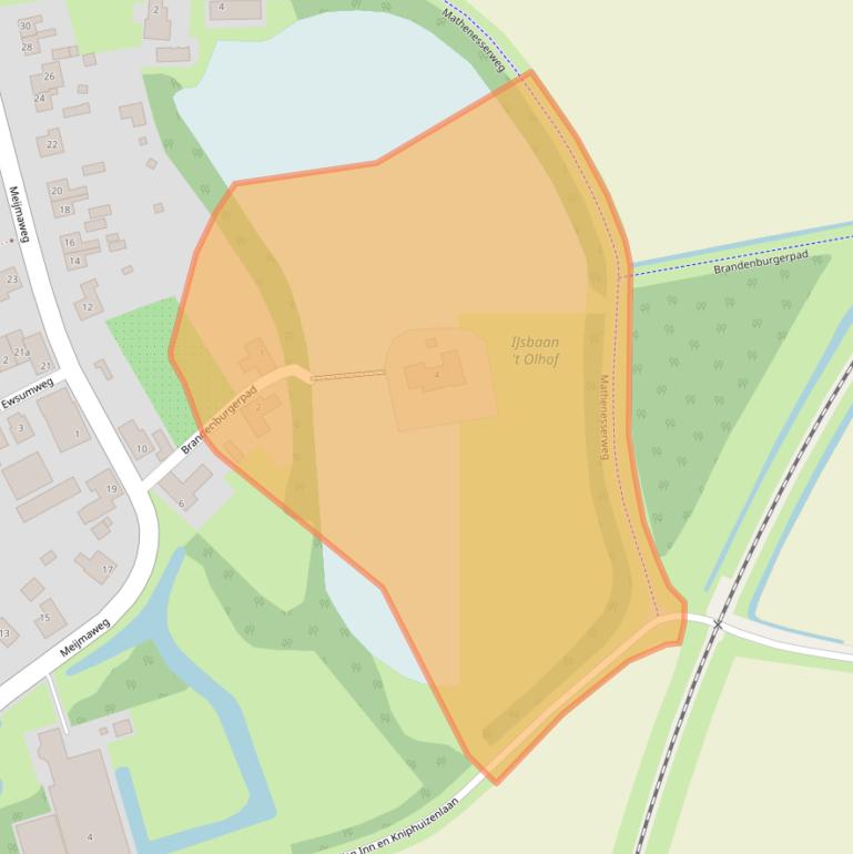 Kaart van postcodegebied 9955VG.