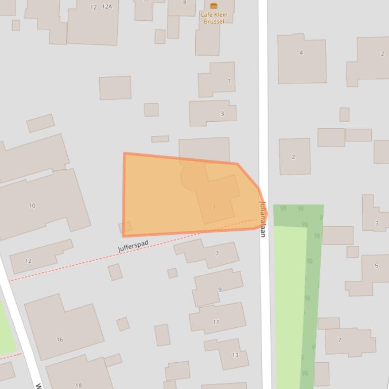 Kaart van postcodegebied 9965PS.