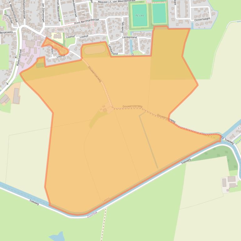 Kaart van postcodegebied 9965TK.