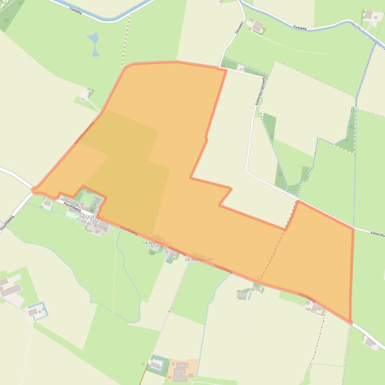 Kaart van postcodegebied 9966VA.