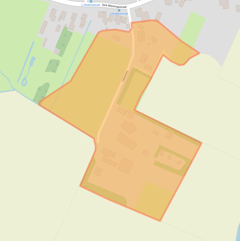 Kaart van postcodegebied 9969PG.