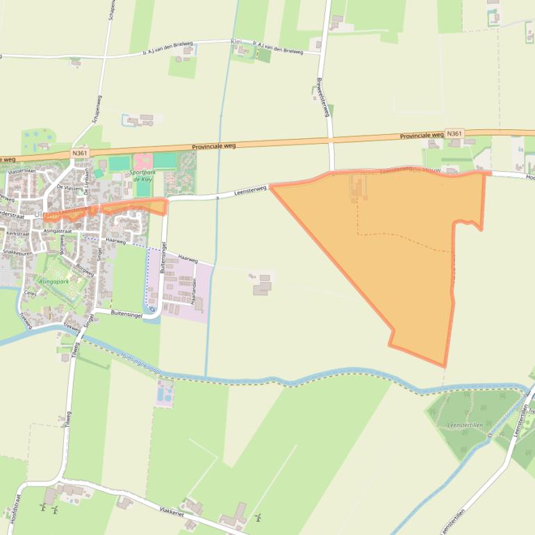 Kaart van postcodegebied 9971EC.