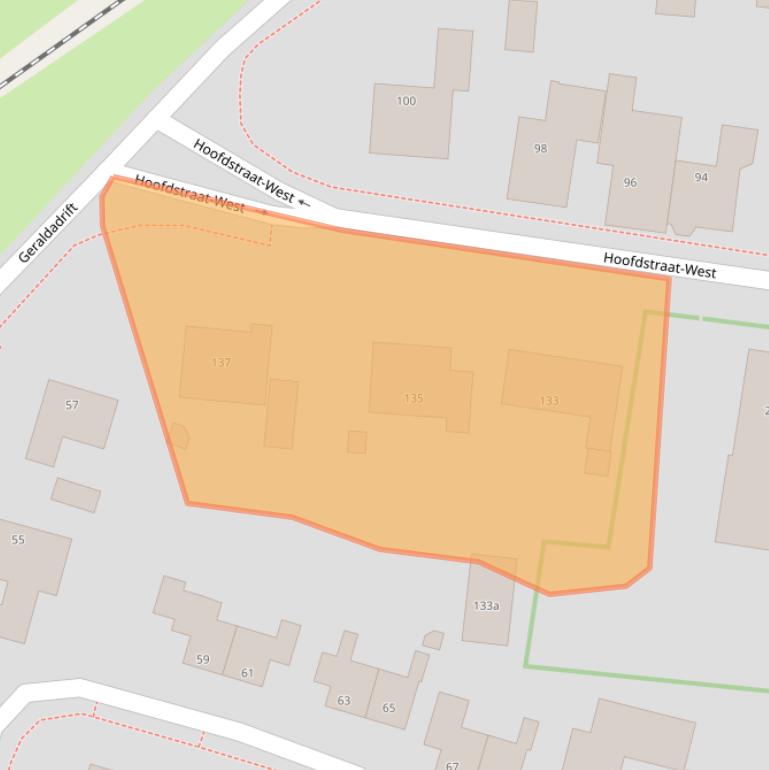 Kaart van postcodegebied 9981AC.