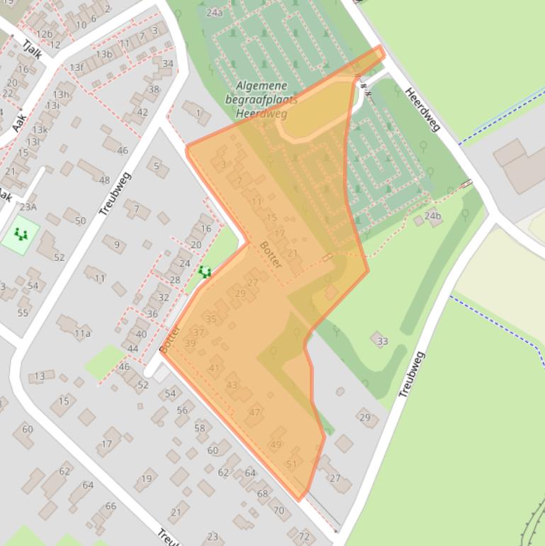 Kaart van postcodegebied 9981EP.