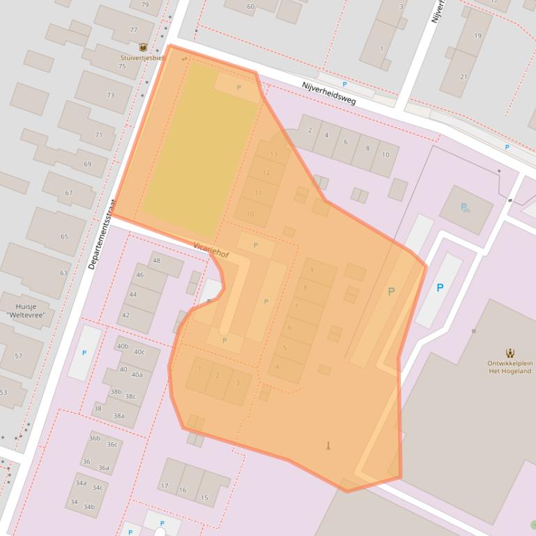 Kaart van postcodegebied 9981HK.