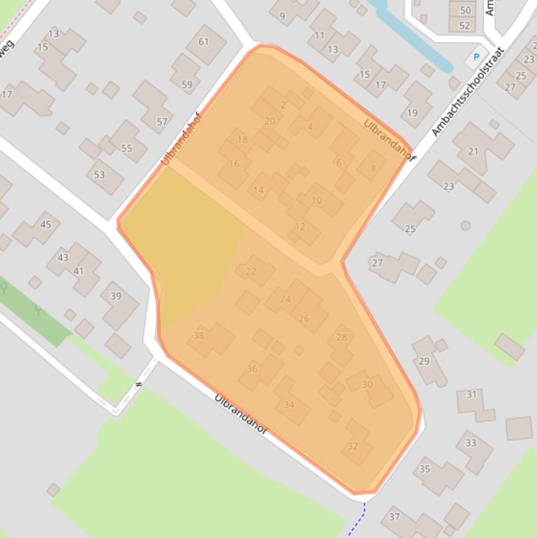 Kaart van postcodegebied 9981JW.