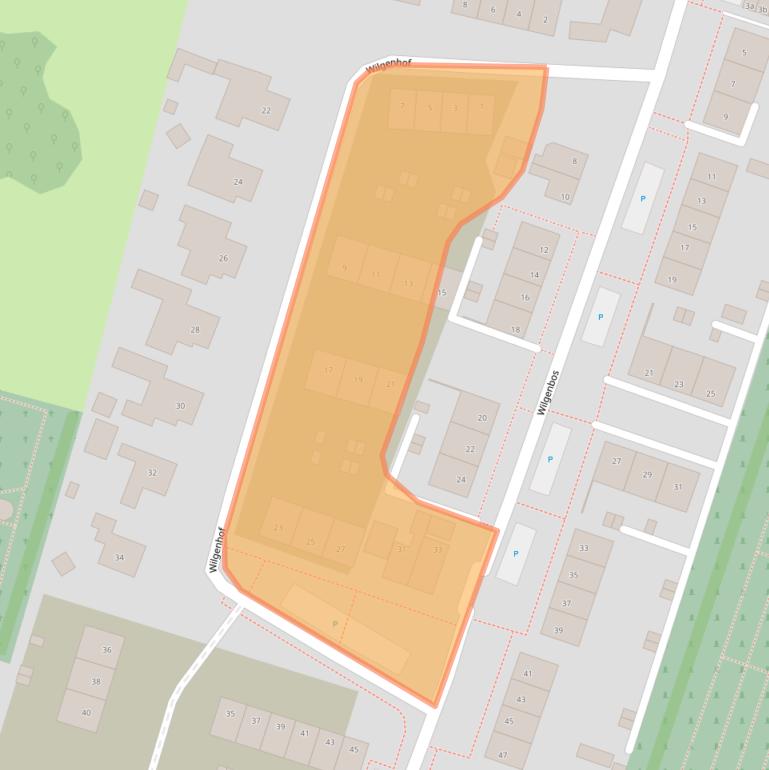 Kaart van postcodegebied 9981KH.