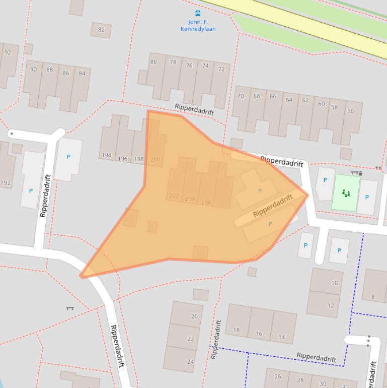 Kaart van postcodegebied 9981LM.