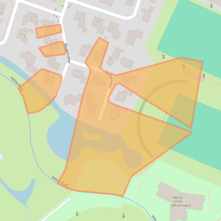 Kaart van postcodegebied 9981MA.