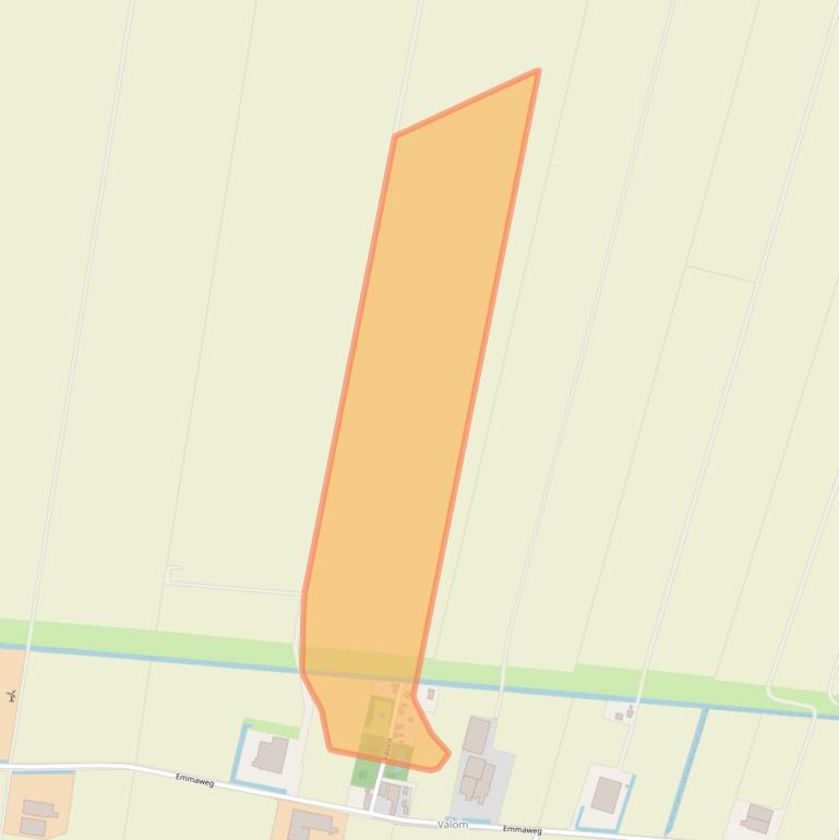 Kaart van postcodegebied 9981VD.