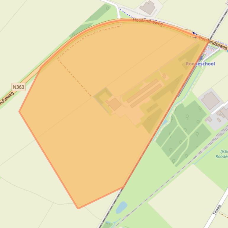 Kaart van postcodegebied 9982CB.