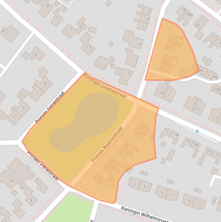 Kaart van postcodegebied 9982GD.